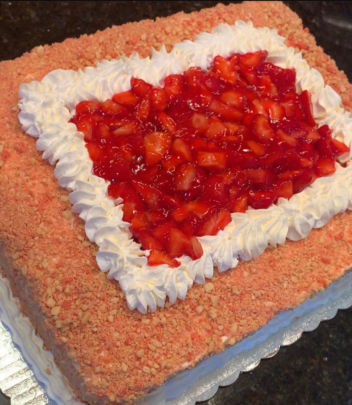 Supreme Crunch Sheet Cheesecake