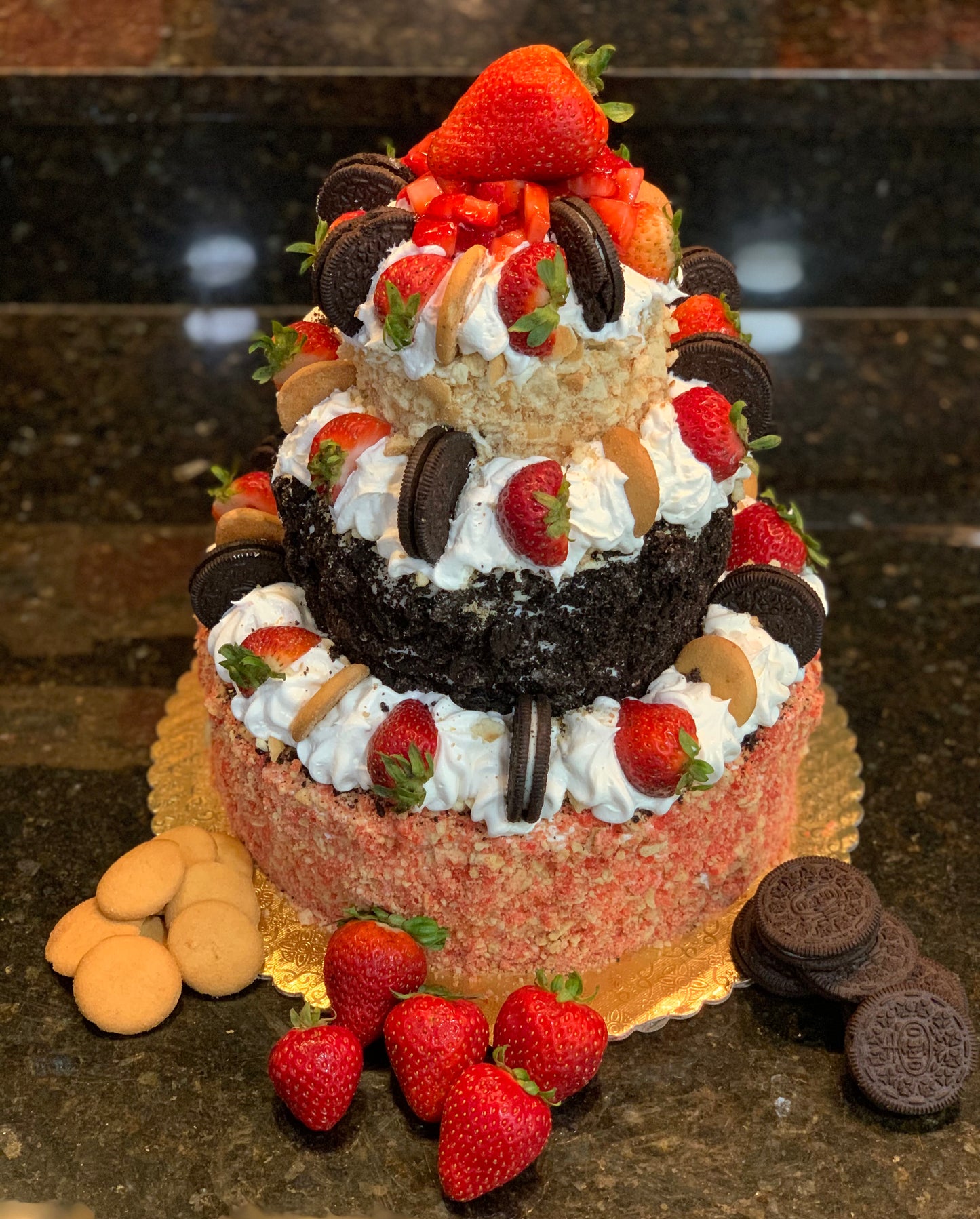 Supreme Crunch Tier Cheesecakes