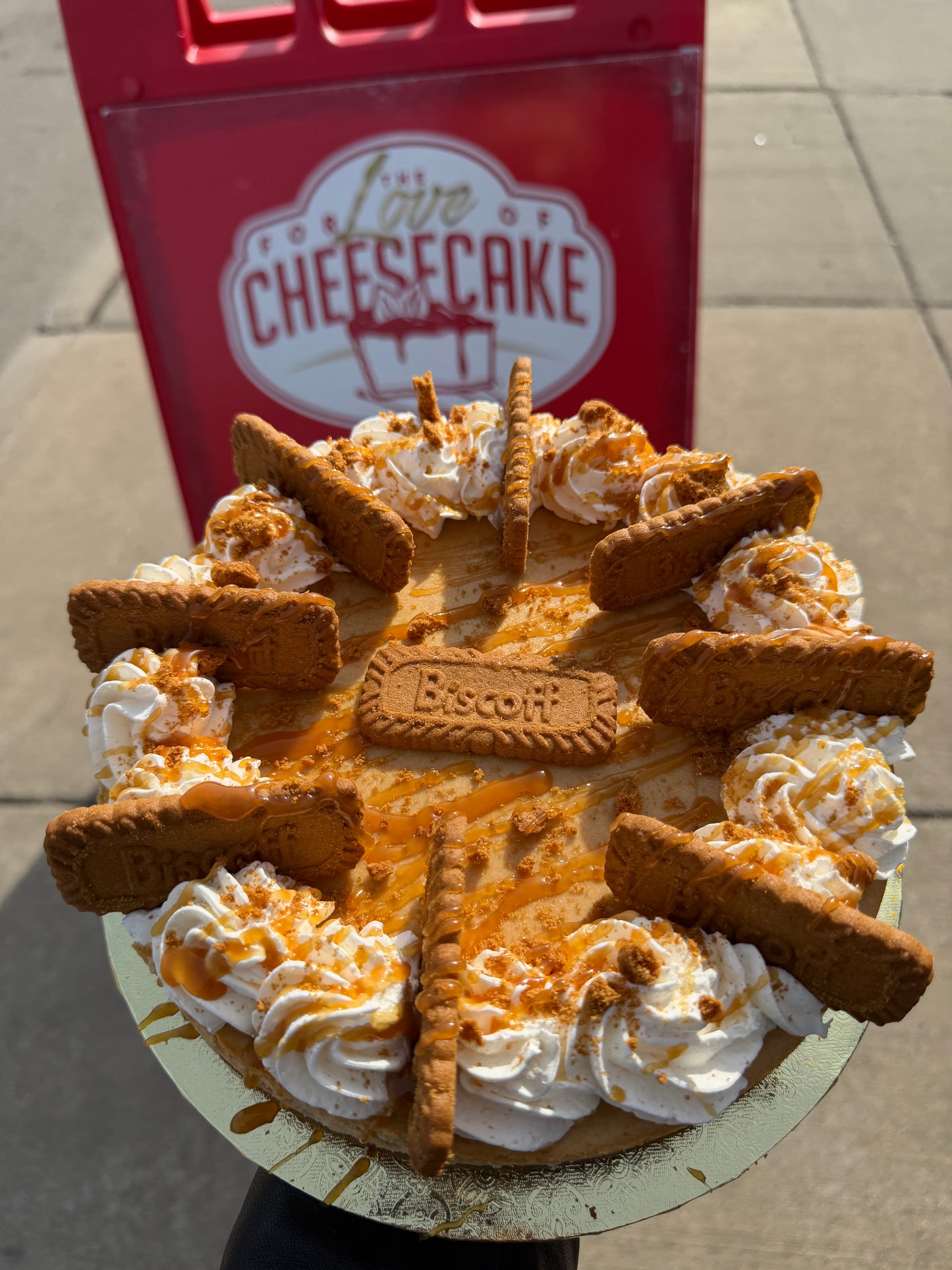 Biscoff Whole Cheesecake