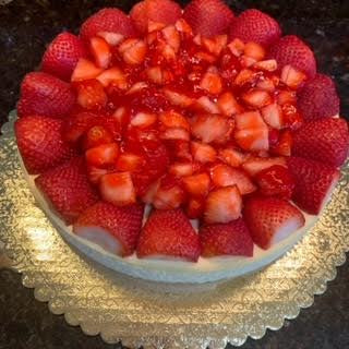 Fruit Topping Cheesecake